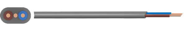Кабель гальванизированный серым цветом стальной бронированный, отечественный промышленный бронированный гибкий кабель