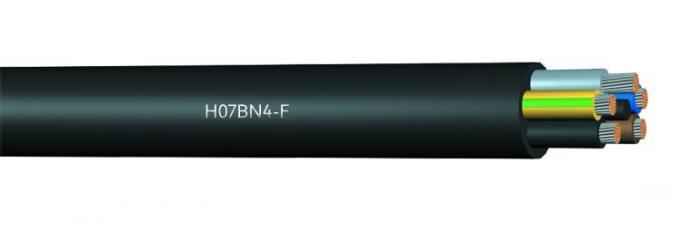 гибкий кабель ХОФР 638ТК/Х07БН4-Ф резиновый отставая с обожженным медным проводником