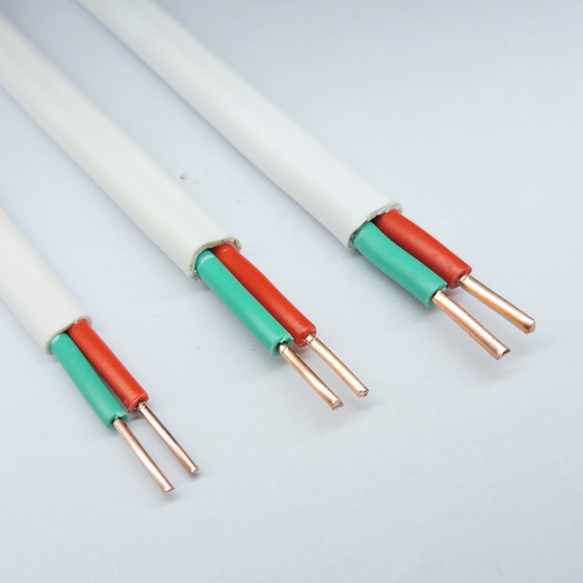 Напечатайте ВВФ ДЖИС стандартный изолированный ПВК кабель неподвижной проводки твердого проводника