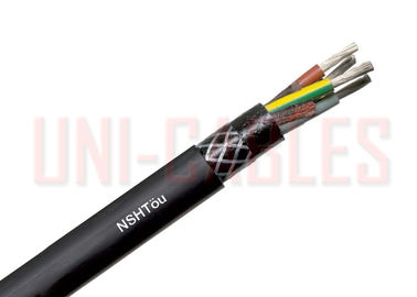 Китай Резина проводника НСХТöу ЭПМ залуживанная гибким кабелем медная обшитая для наматывая крана целей поставщик