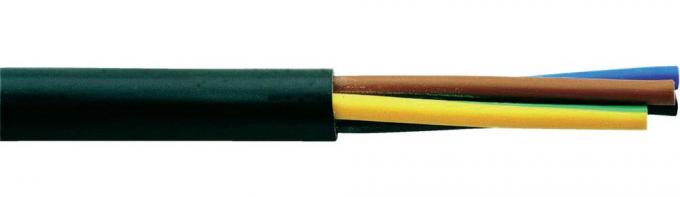 Кабель проводника ВДЭ0282 2Коре 0.6мм медный, Х05РР - гибкий кабель резины ф