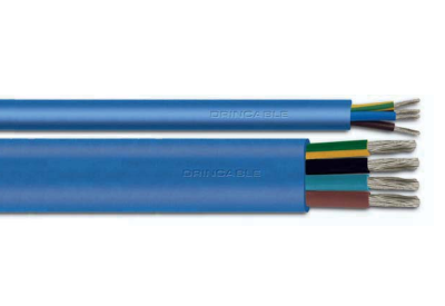 Класс 5 погружающийся резинового гибкого кабеля 4 ядров нетоксическое водоустойчивое