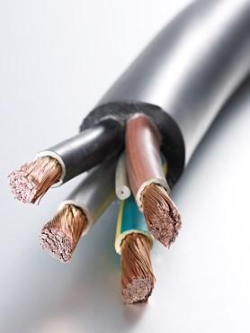 Гибкое Х07ЗЗ - силовой кабель ядра ф резиновый Мулти, черный низкий галоид дыма освобождает кабель